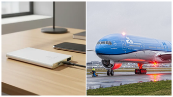 Ex-CEO da KLM achou uma boa ideia usar o power bank no avião, mas ele pegou fogo