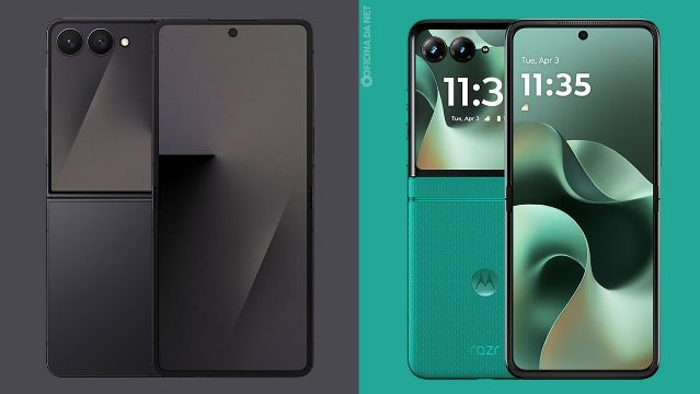 Galaxy Z Flip7 vs Motorola Razr 70: qual dobrável vale mais a pena